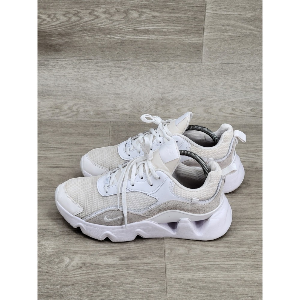 Nike RYZ 365 2 Womens Size 9.5 White Beige Athletic Running Shoes Sneakers